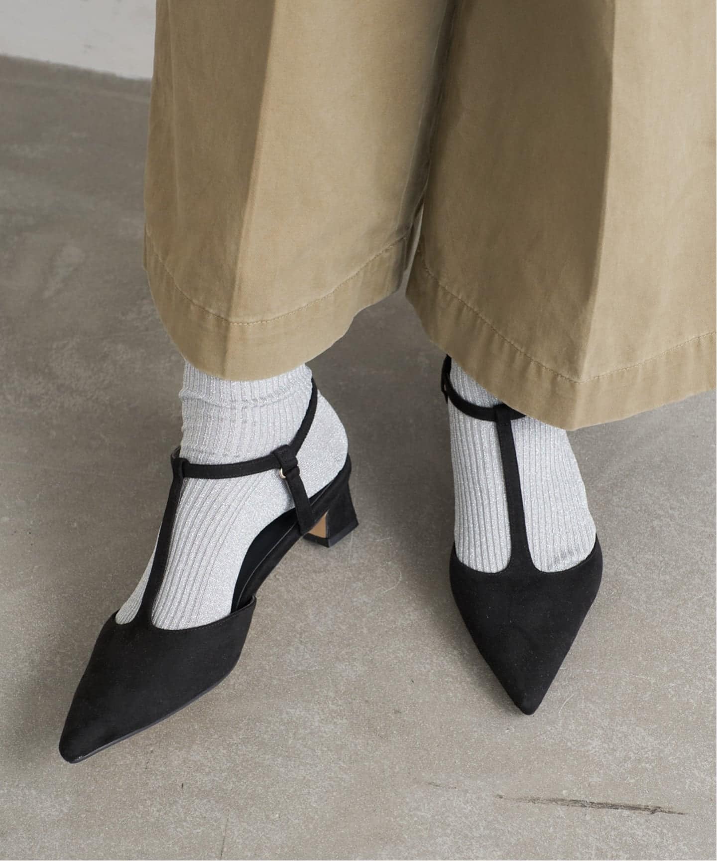LE TALON 4cmTストラップパンプス LE TALON パンプス 4cmTストラップパンプス : ZOZOTOWN Yahoo!店