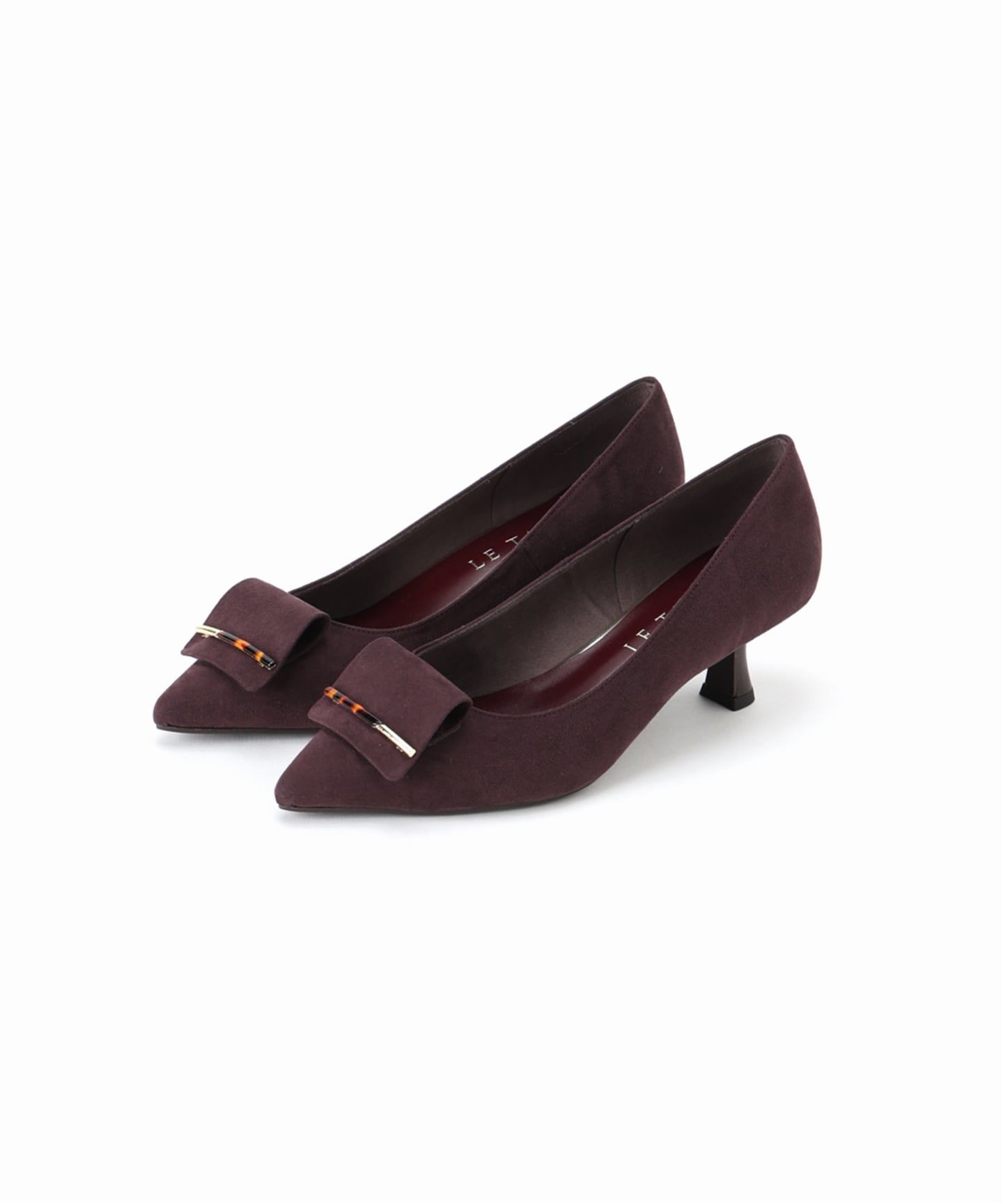 5cmポインテッドマーブルバーパンプス（パンプス）｜LE TALON（ル