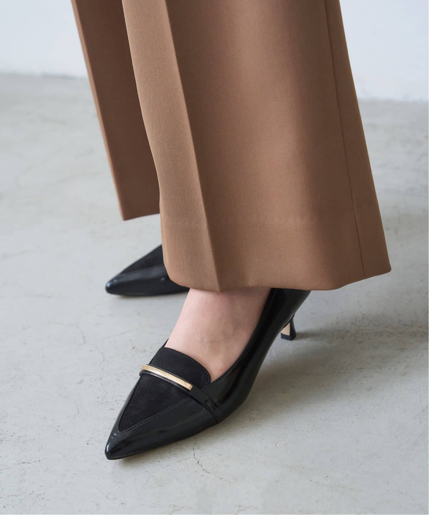 5cmポインテッドローファーパンプス（パンプス）｜LE TALON（ル タロン