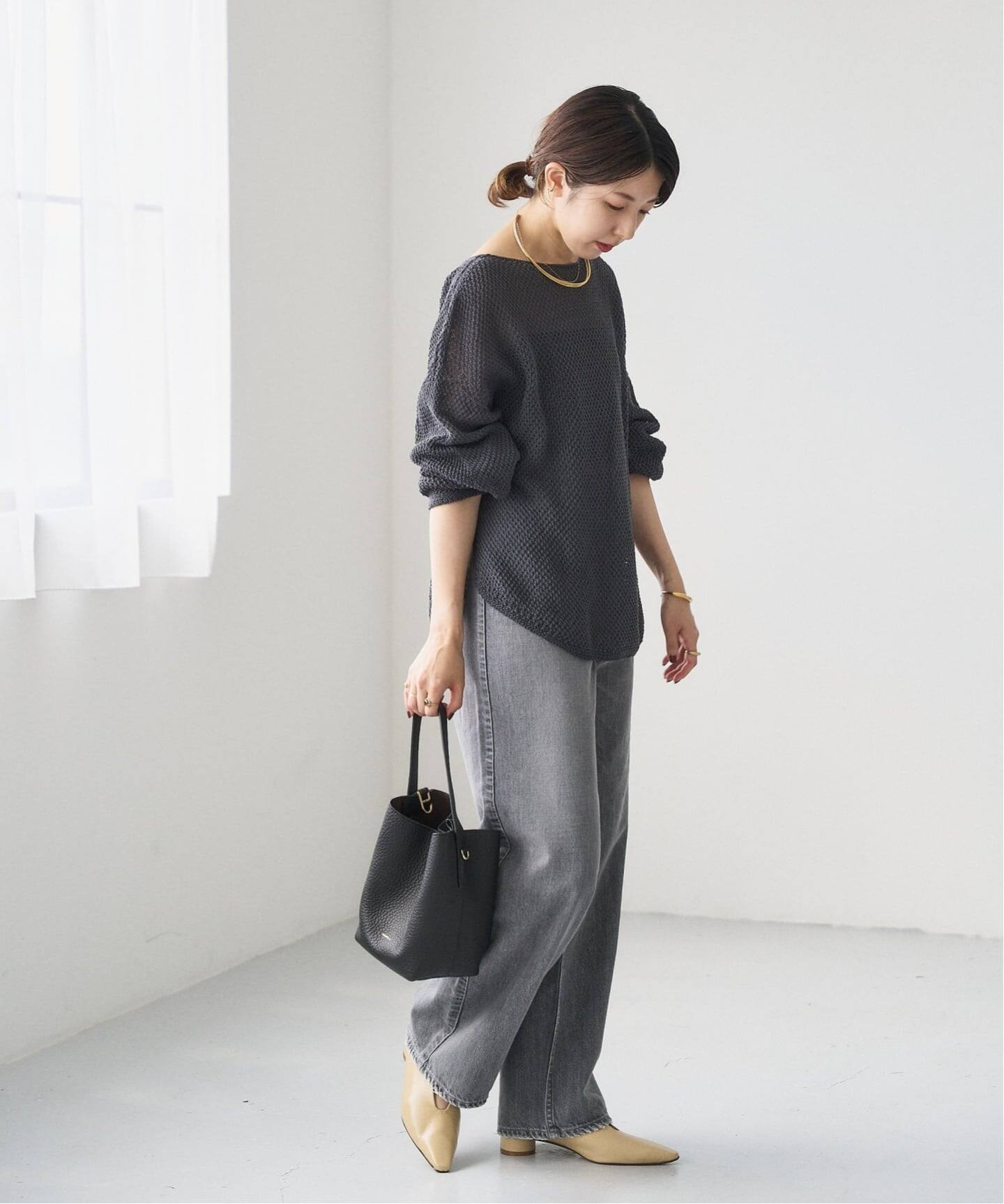 【お値下げ】LE TALON ルタロン スクエア パンプス スリット 22 3cmフレンチスクエアスリットパンプス（パンプス）｜LE TALON