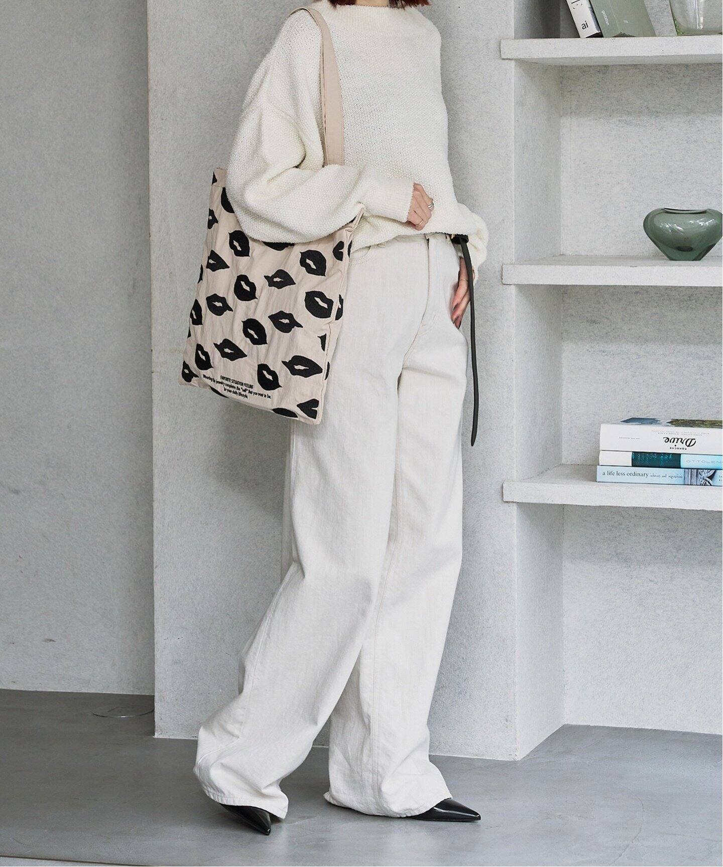 4cmポインテッドスリングバックウエッジ（パンプス）｜LE TALON（ル  