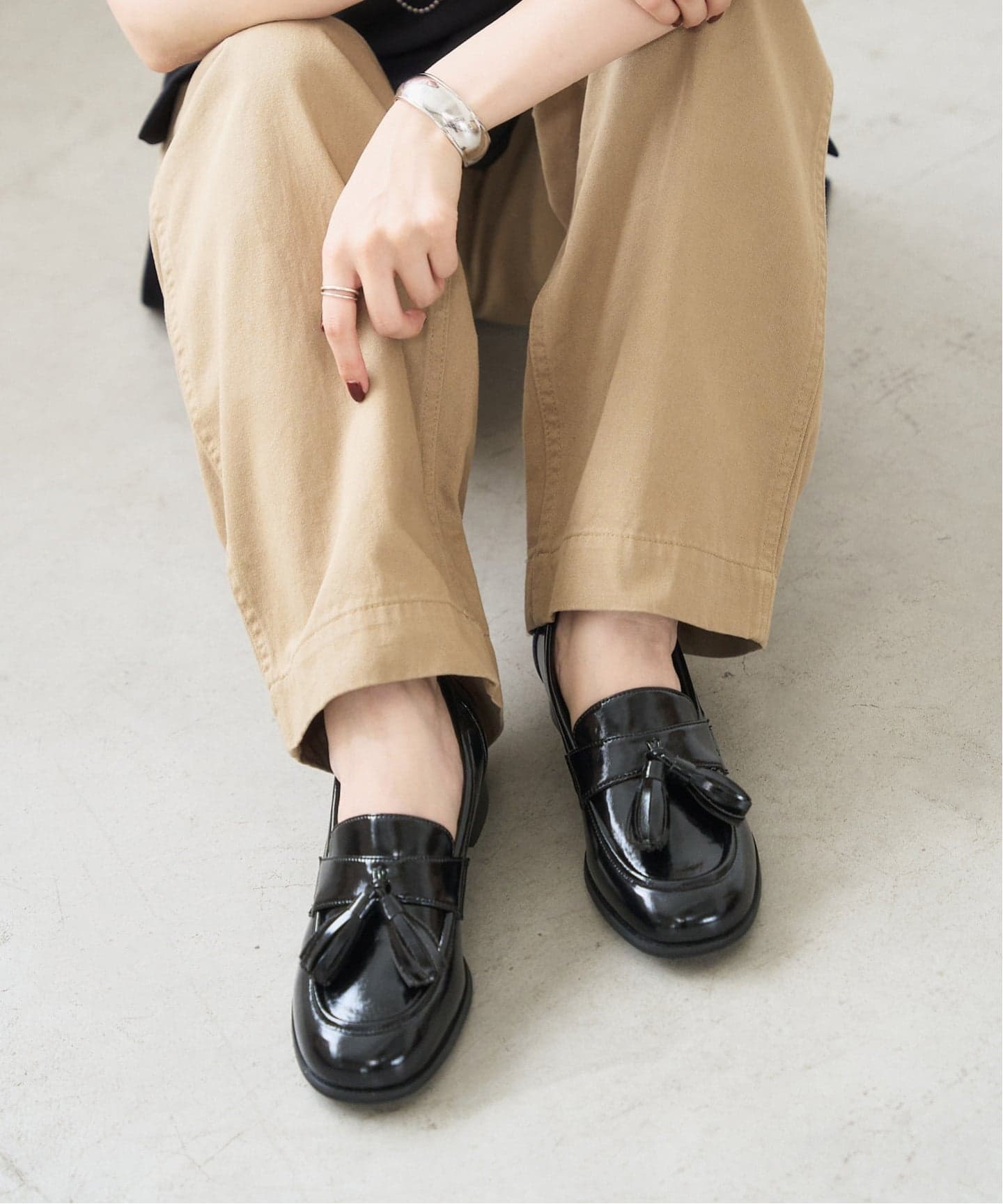 3.5cmタッセルローファーパンプス（パンプス）｜LE TALON（ル