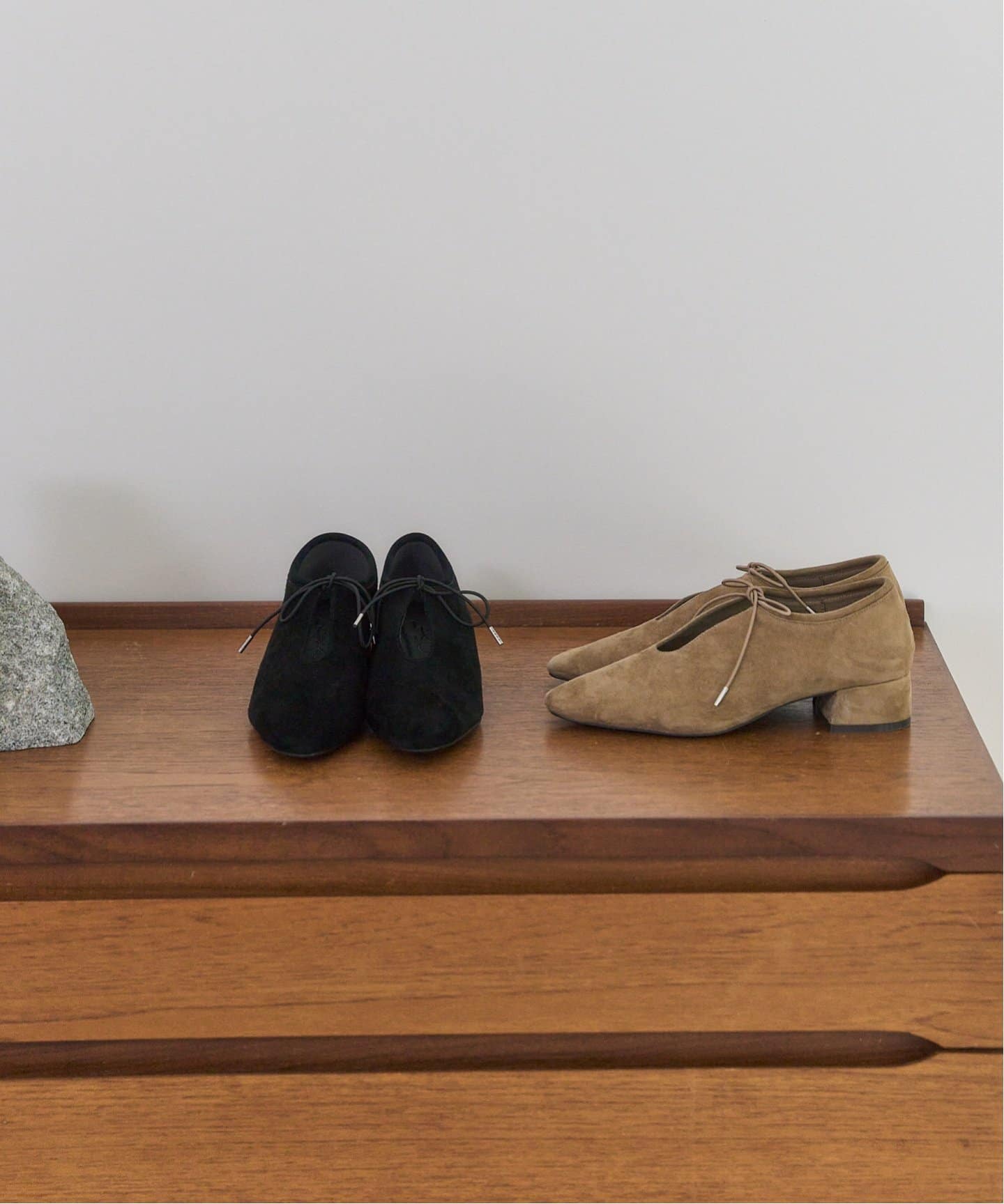 3.5cmレザーレースアップパンプス（パンプス）｜LE TALON（ル タロン