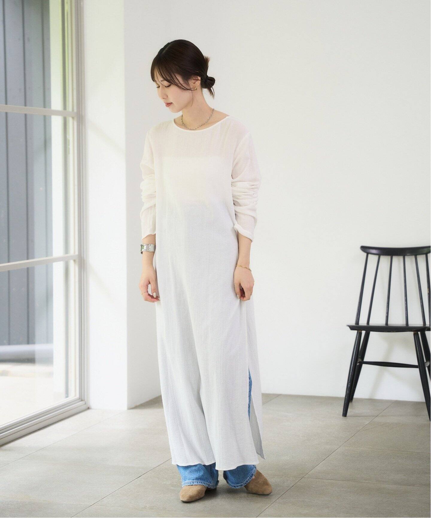 3.5cmレザーレースアップパンプス（パンプス）｜LE TALON（ル タロン
