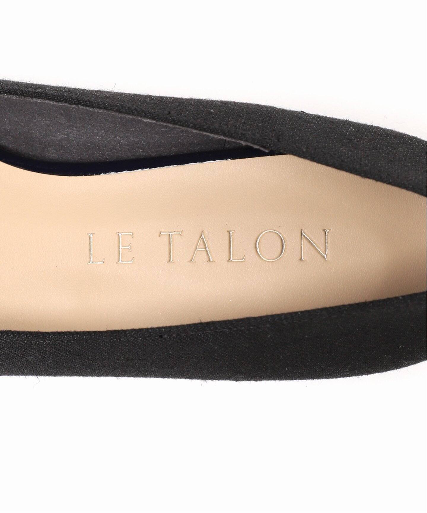 2.5cmスクエアクリアモチーフフラット（フラットシューズ）｜LE TALON