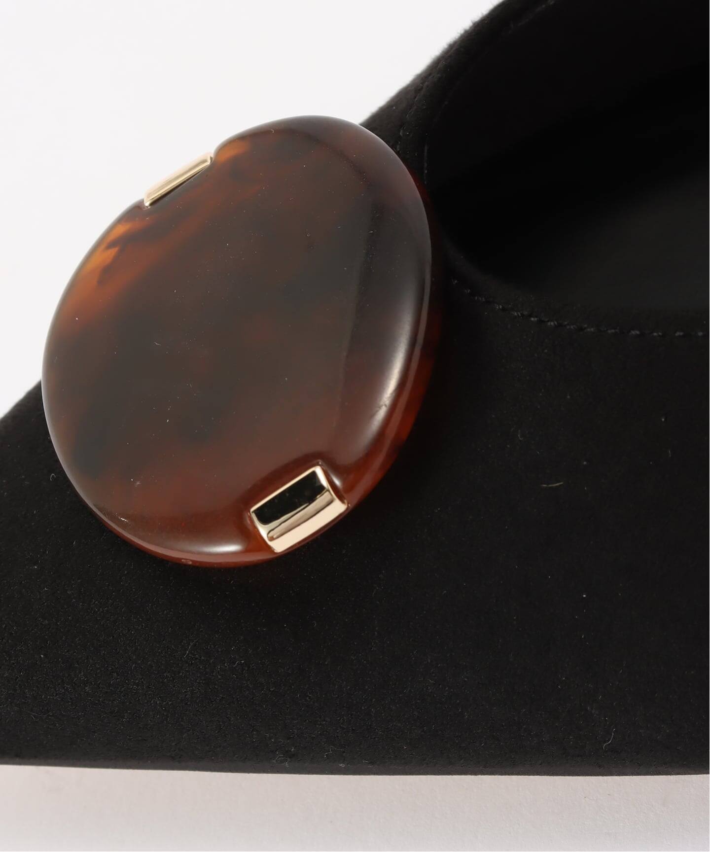 ポインテッドマーブルオーナメントフラット（フラットシューズ）｜LE