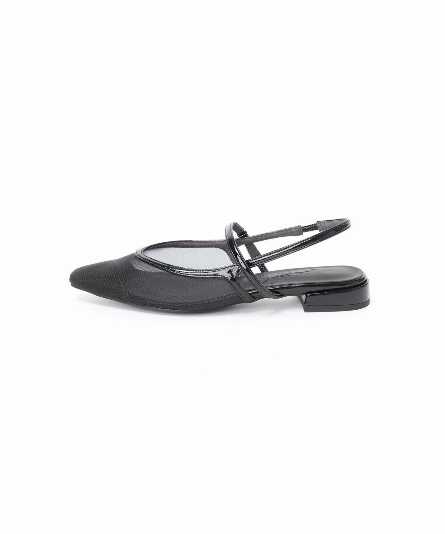 シアーストラップスリングバック（フラットシューズ）｜LE TALON（ル