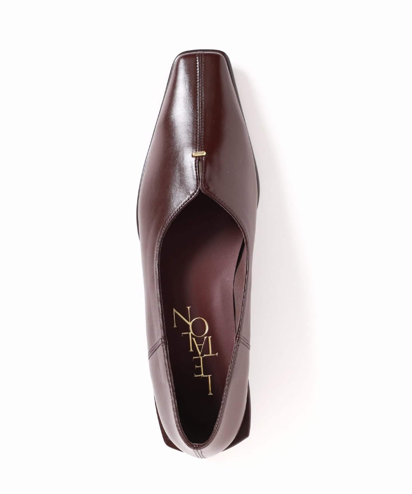 追加3》2.5cmスクエアスリットソフトフラット（フラットシューズ）｜LE