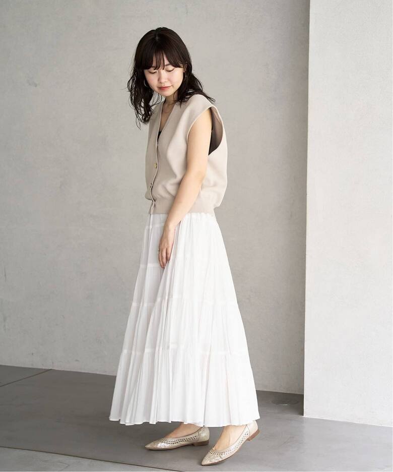 追加》ポインテッドサシメッシュフラット（フラットシューズ）｜LE 