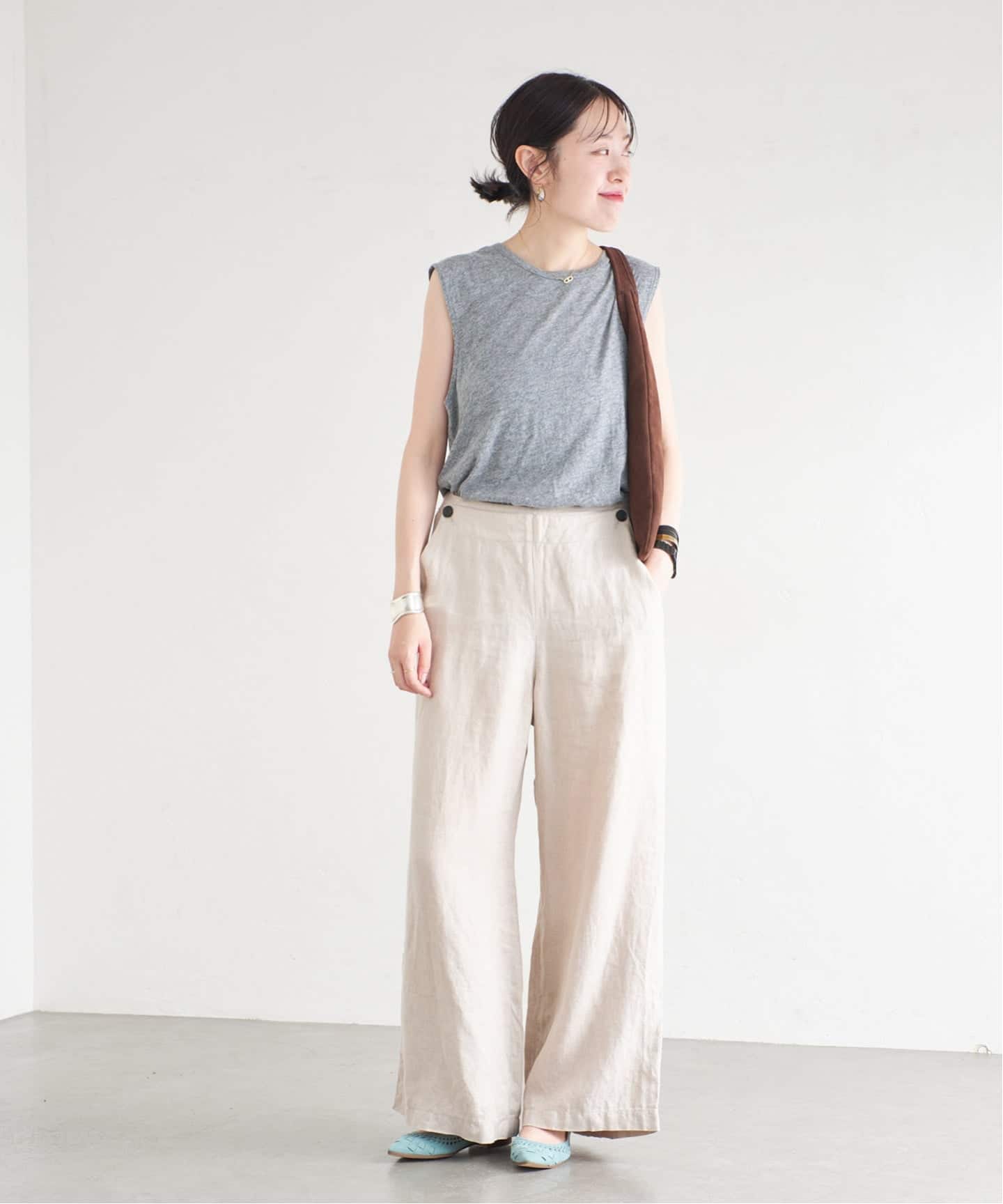 LE TALON POサメッシュFT ポインテッドサシメッシュフラット（フラットシューズ）｜LE