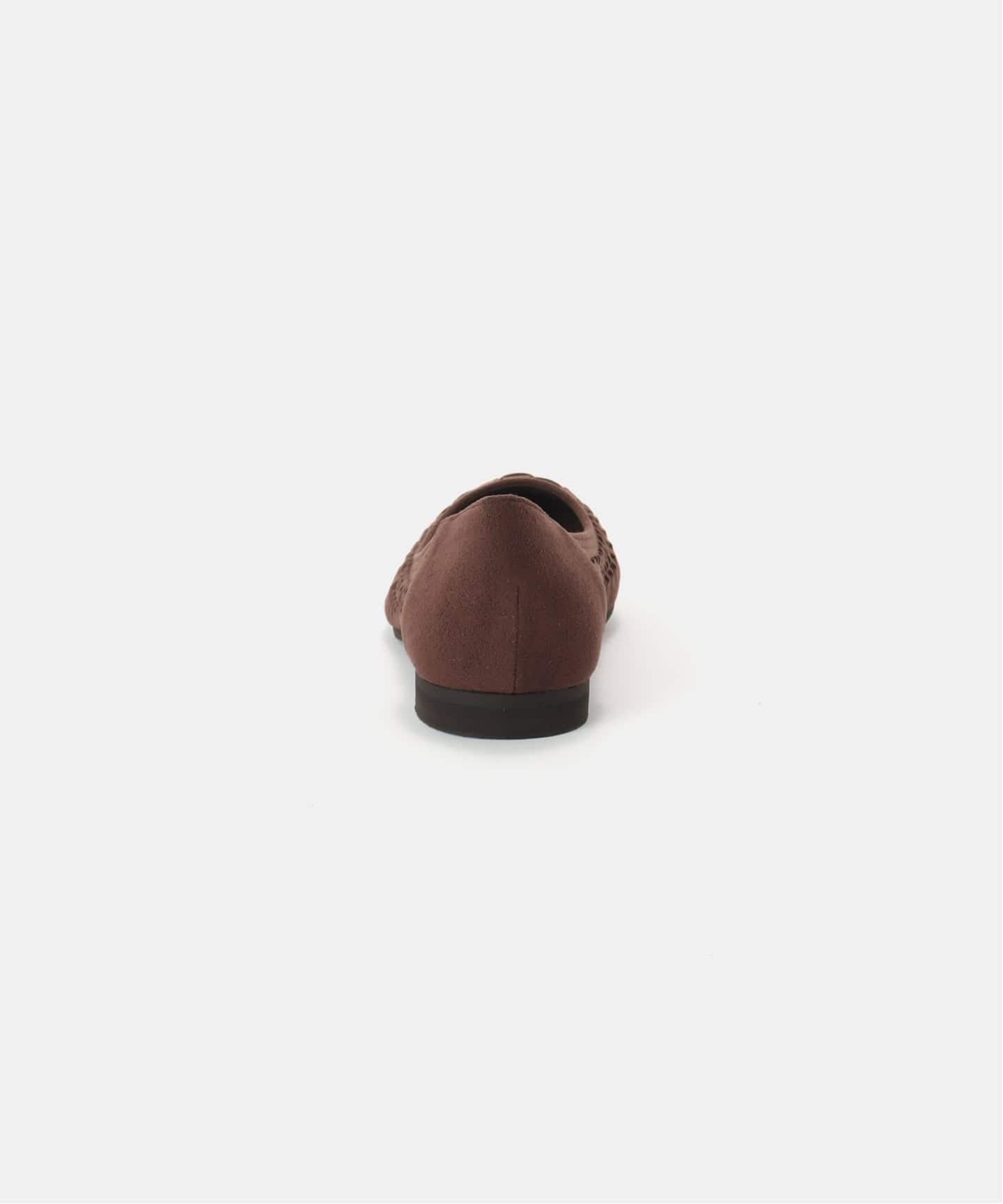 新品　ルタロン　ポインテッドサシメッシュフラット　23 ブラウン　茶 一 番 安いファッション - 新品 ルタロン ポインテッドサシ
