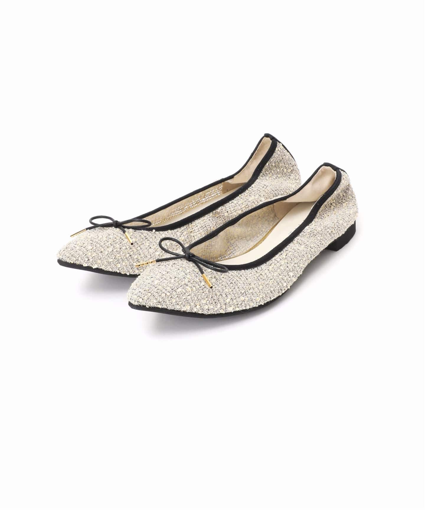 追加》ポインテッドギャザーバレエ（バレエシューズ）｜LE TALON（ル