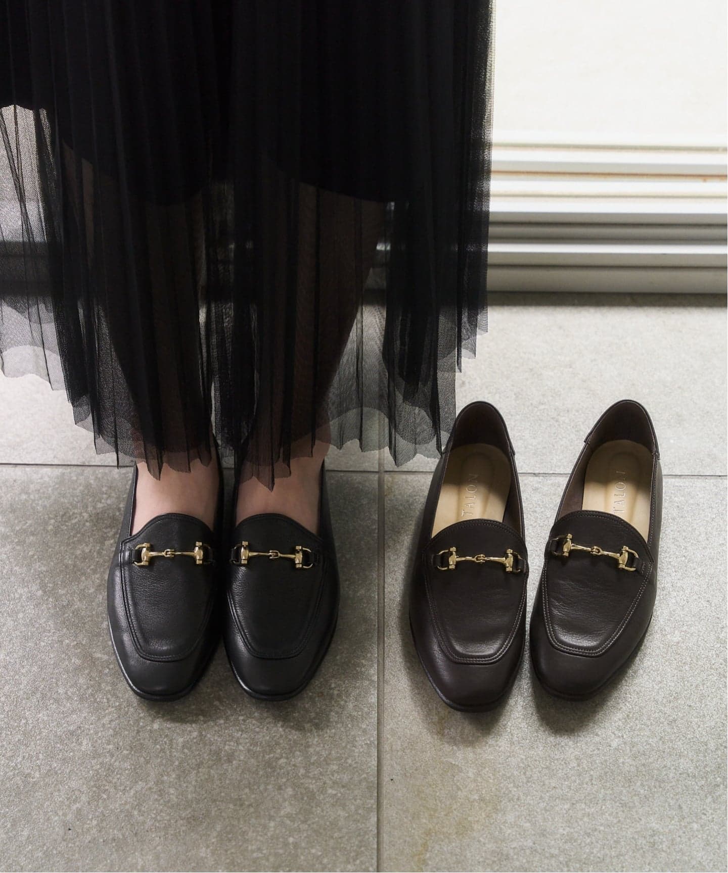 追加》レザービットバブーシュ（ローファー）｜LE TALON（ル タロン