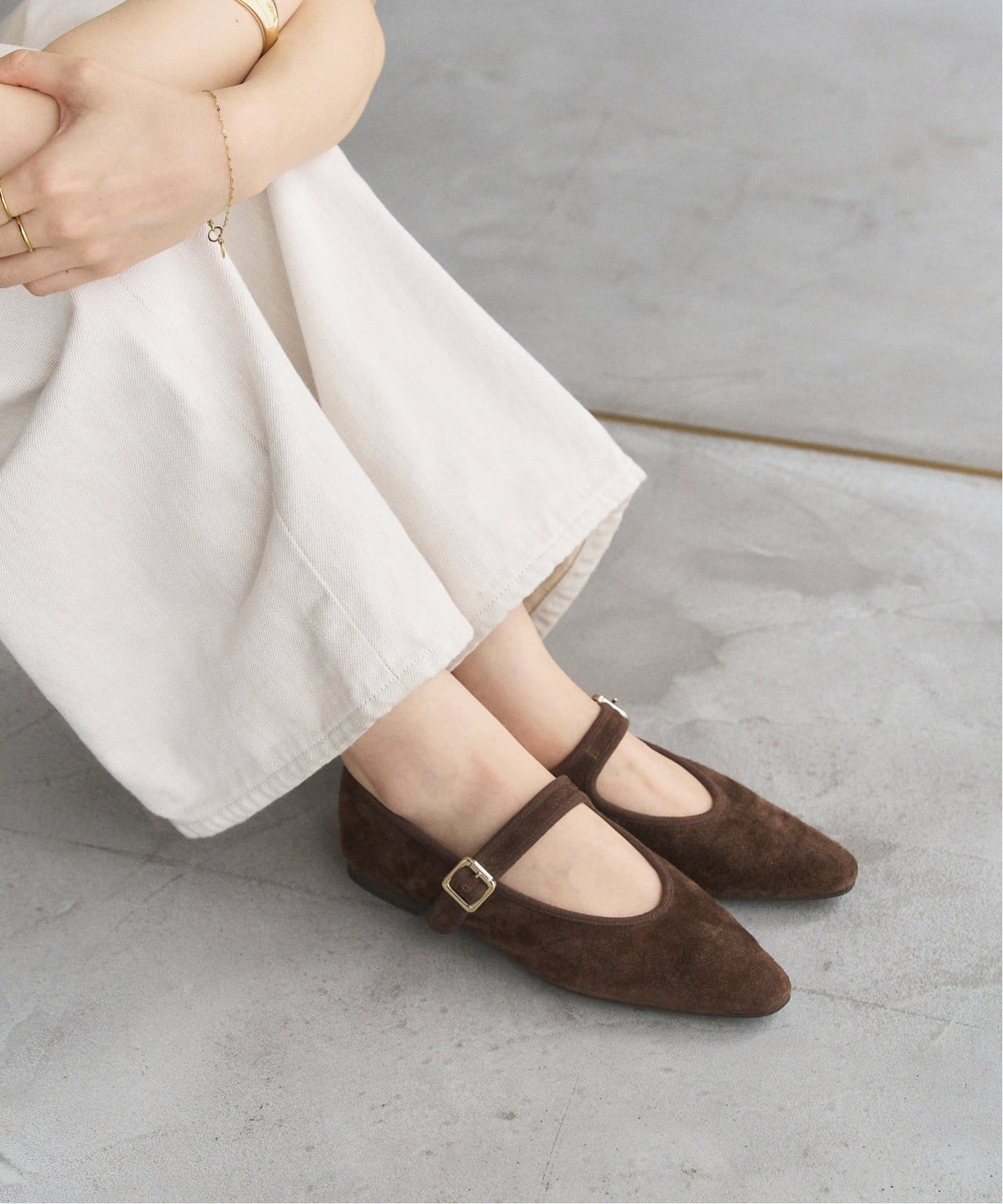 追加》レザーソフトメリージェーン（フラットシューズ）｜LE TALON（ル