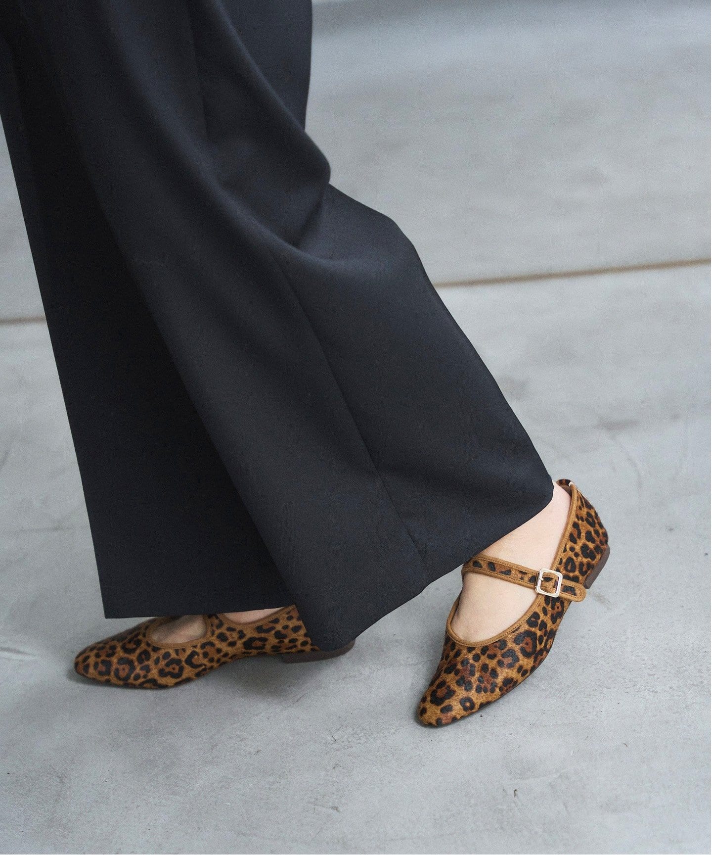 追加》レザーソフトメリージェーン（フラットシューズ）｜LE