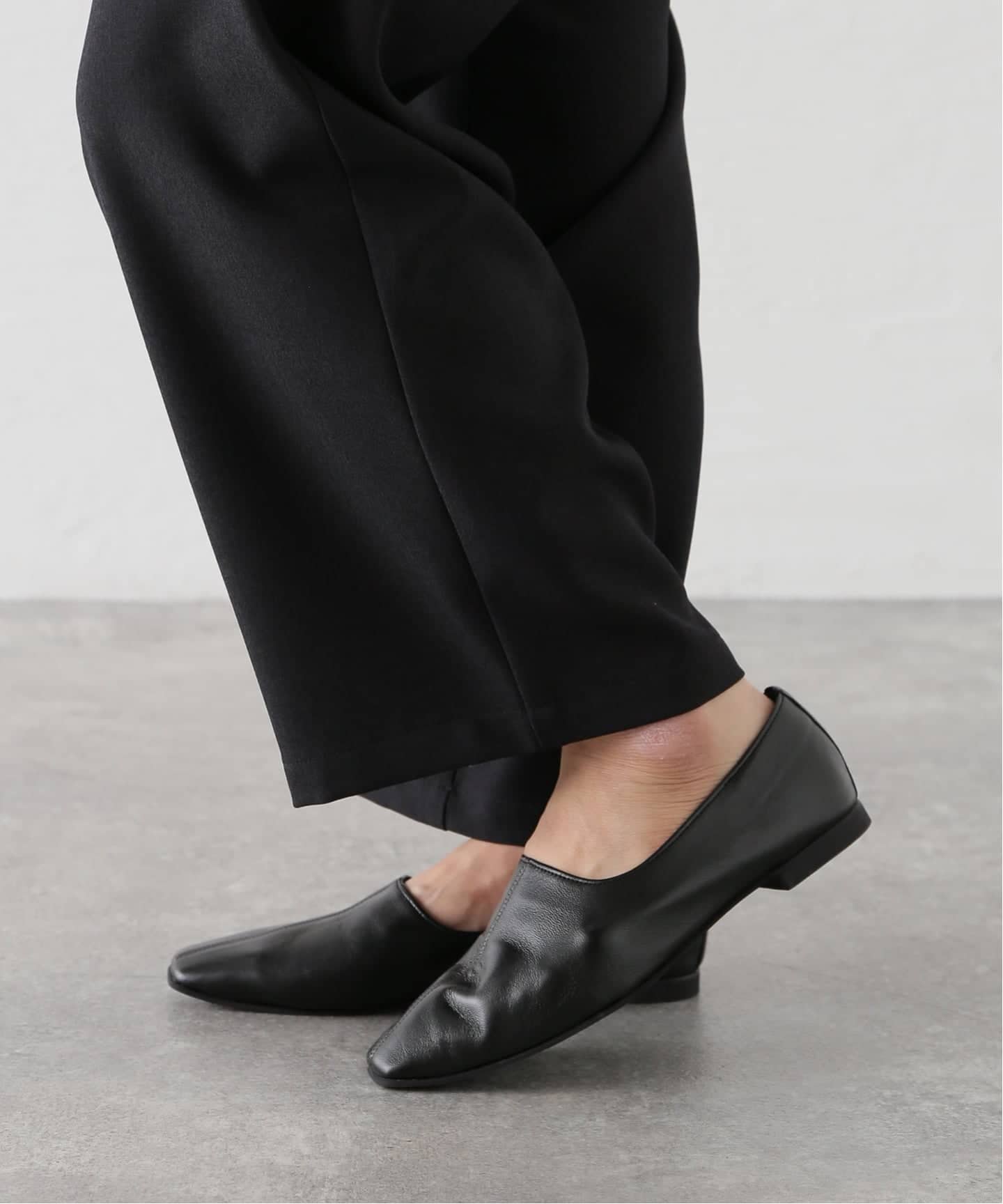 追加》レザーソフトハイバンプフラット（フラットシューズ）｜LE TALON