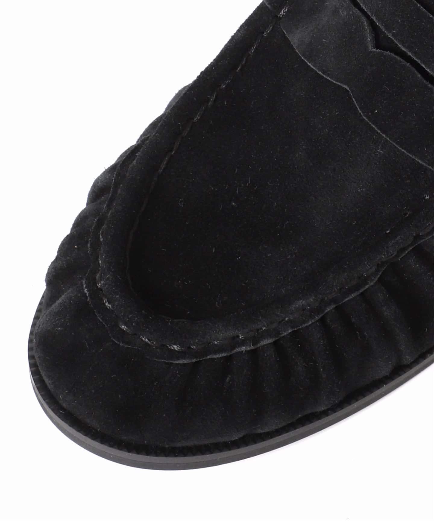 レザーソフトギャザーローファー（ローファー）｜LE TALON（ル タロン