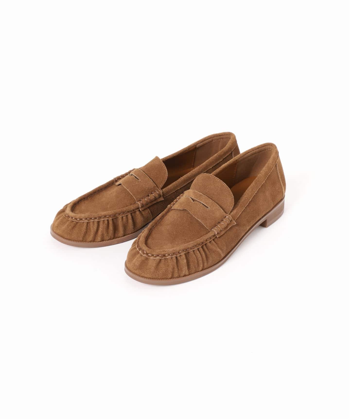 レザーソフトギャザーローファー（ローファー）｜LE TALON（ル タロン