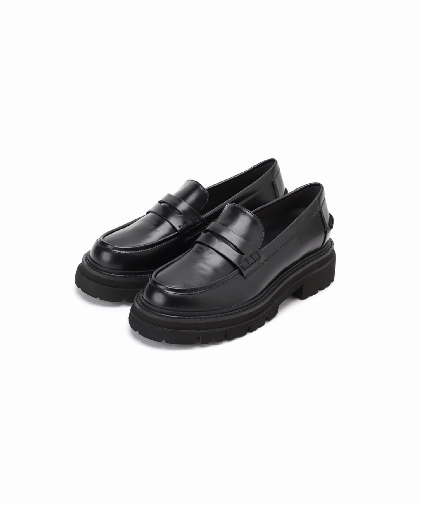 【美品】ルタロン　アツゾコモールド メリージェーン ローファー 茶 24.5 追加》アツゾコモールドローファー（ローファー）｜LE TALON（ル