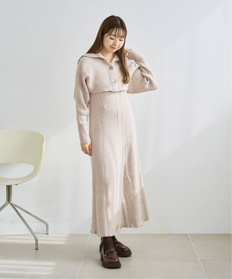 KARIN TAKUBO×LE TALON リボンプラットフォームローファー（ローファー 