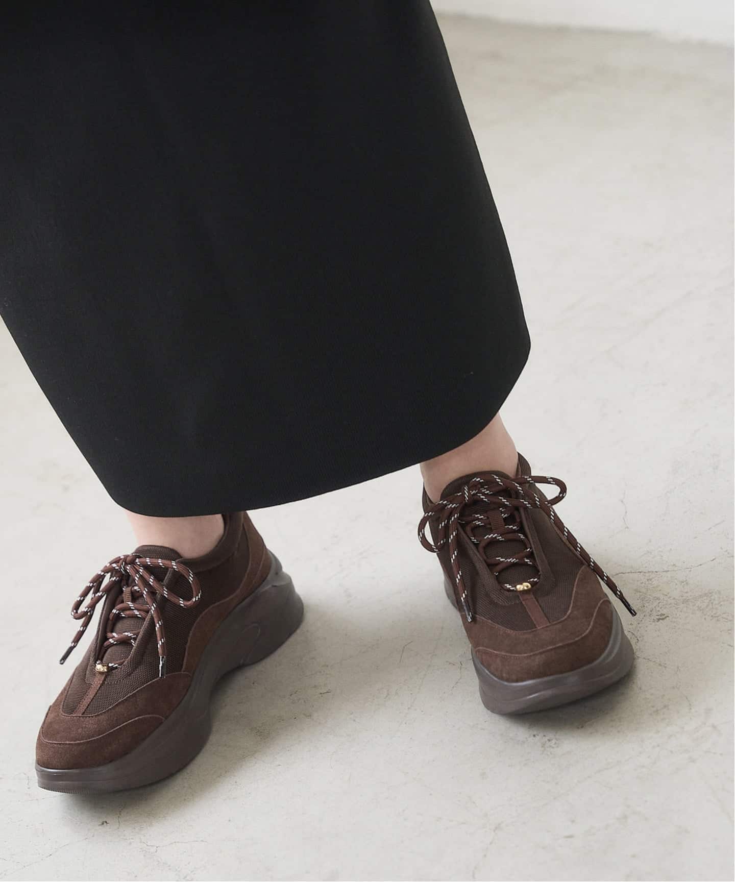 COHINA×LE TALON2WAYレースアップスニーカー（スニーカー）｜LE TALON