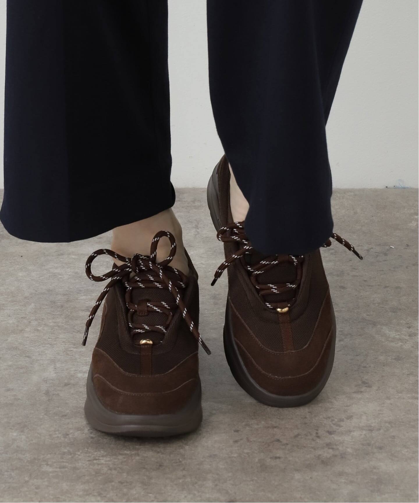 COHINA×LE TALON2WAYレースアップスニーカー（スニーカー）｜LE