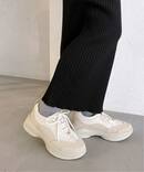 COHINA×LE TALON2WAYレースアップスニーカー