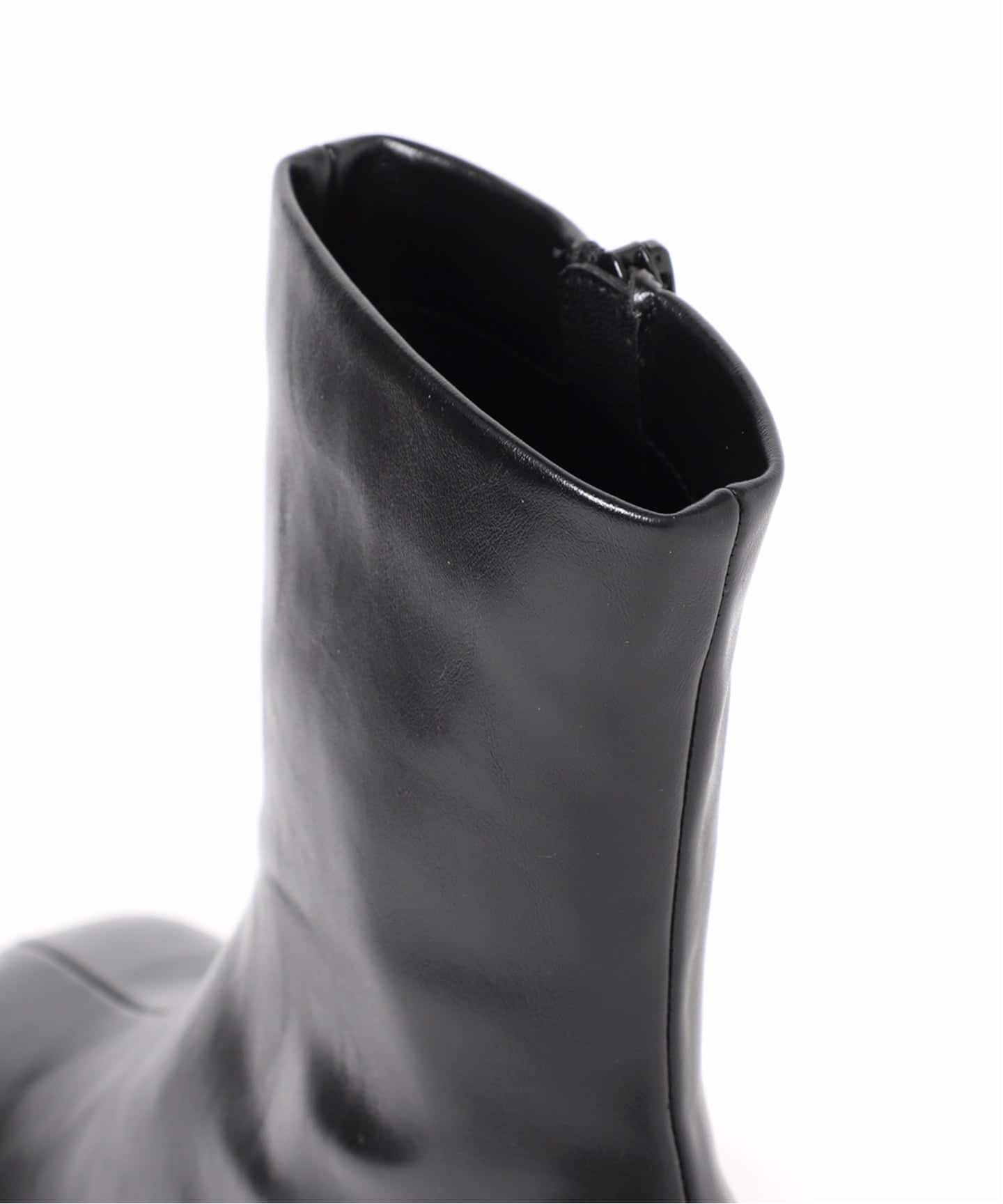 追加》4.5cmオブリークショートブーツ（ブーティ・ショートブーツ