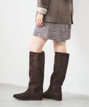 《追加予約》2cmワイドシャフトロングブーツ