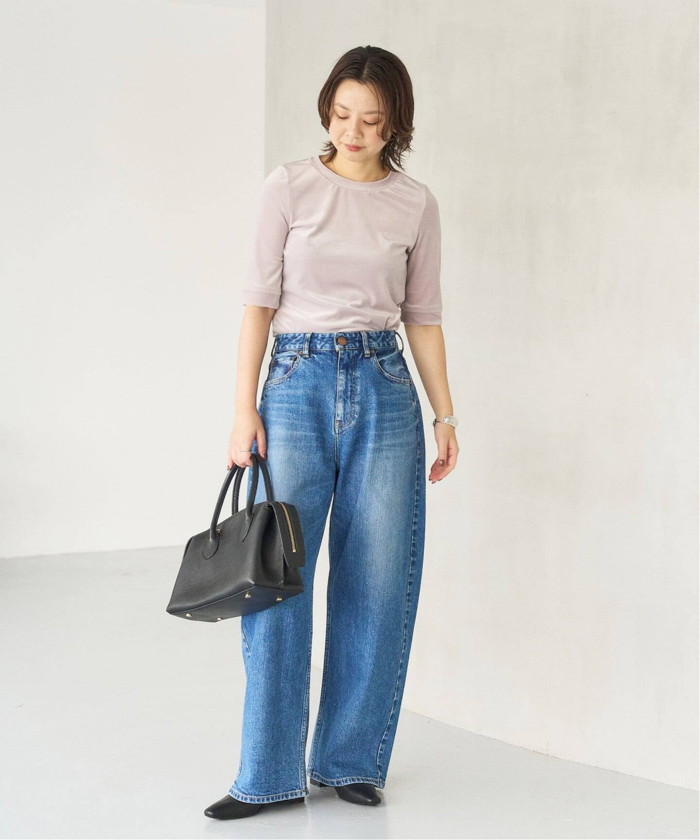 追加》3cmフレンチスクエアフィットショートブーツ（ブーティ