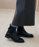 モールドストレッチショートブーツ