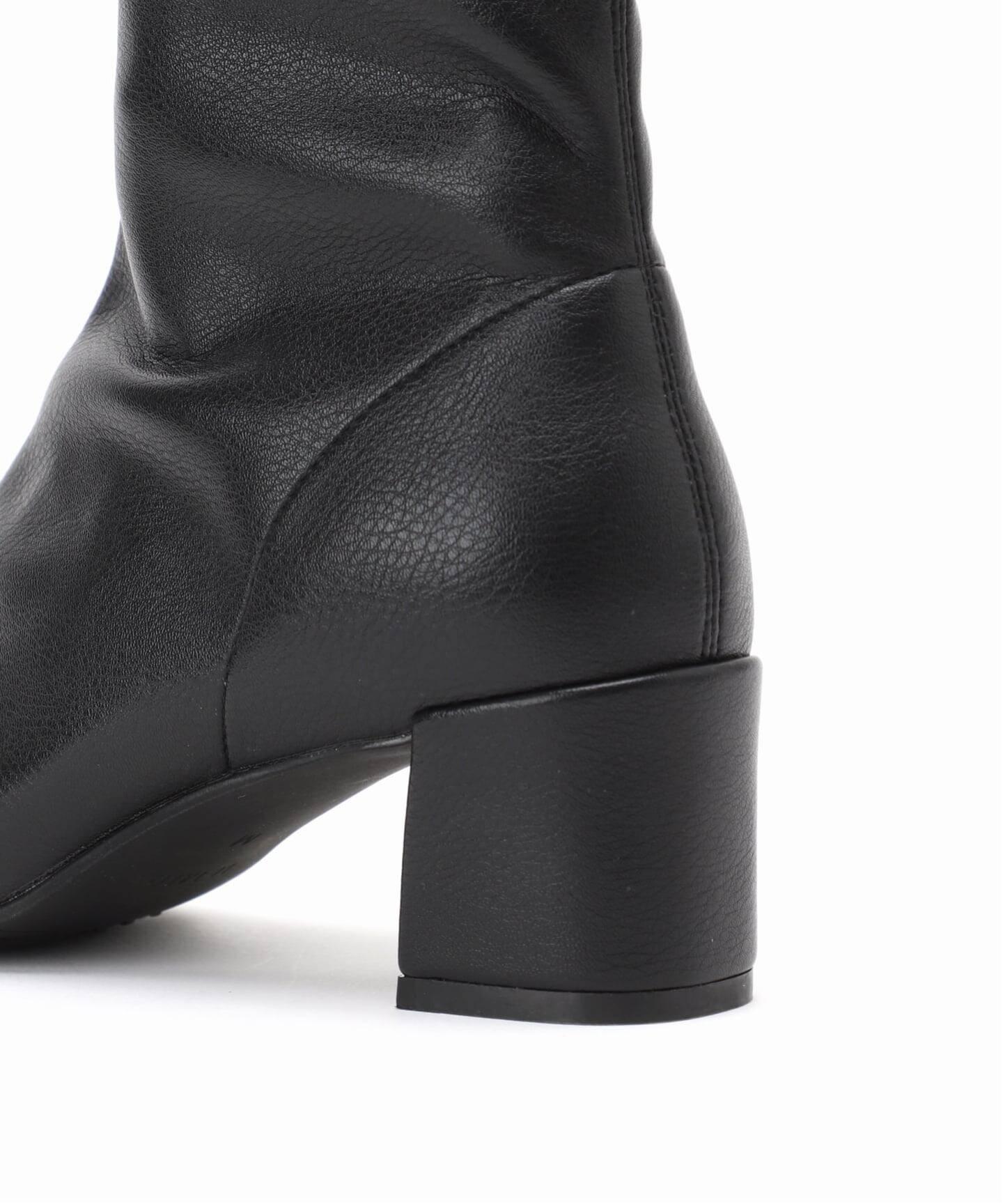 追加》5cmスクエアフィットショートブーツ（ブーティ・ショートブーツ