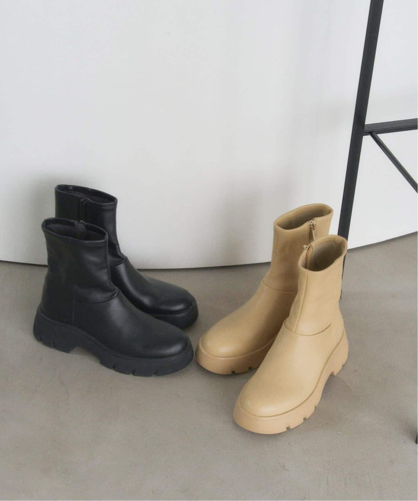 WEB+高輪店限定/追加予約3》6cmボリュームソールフィットショート