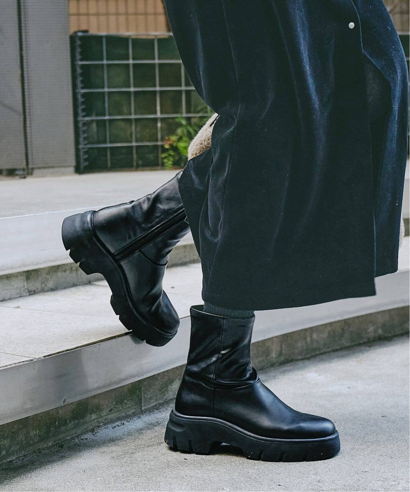 WEB+高輪店限定/追加予約3》6cmボリュームソールフィットショート