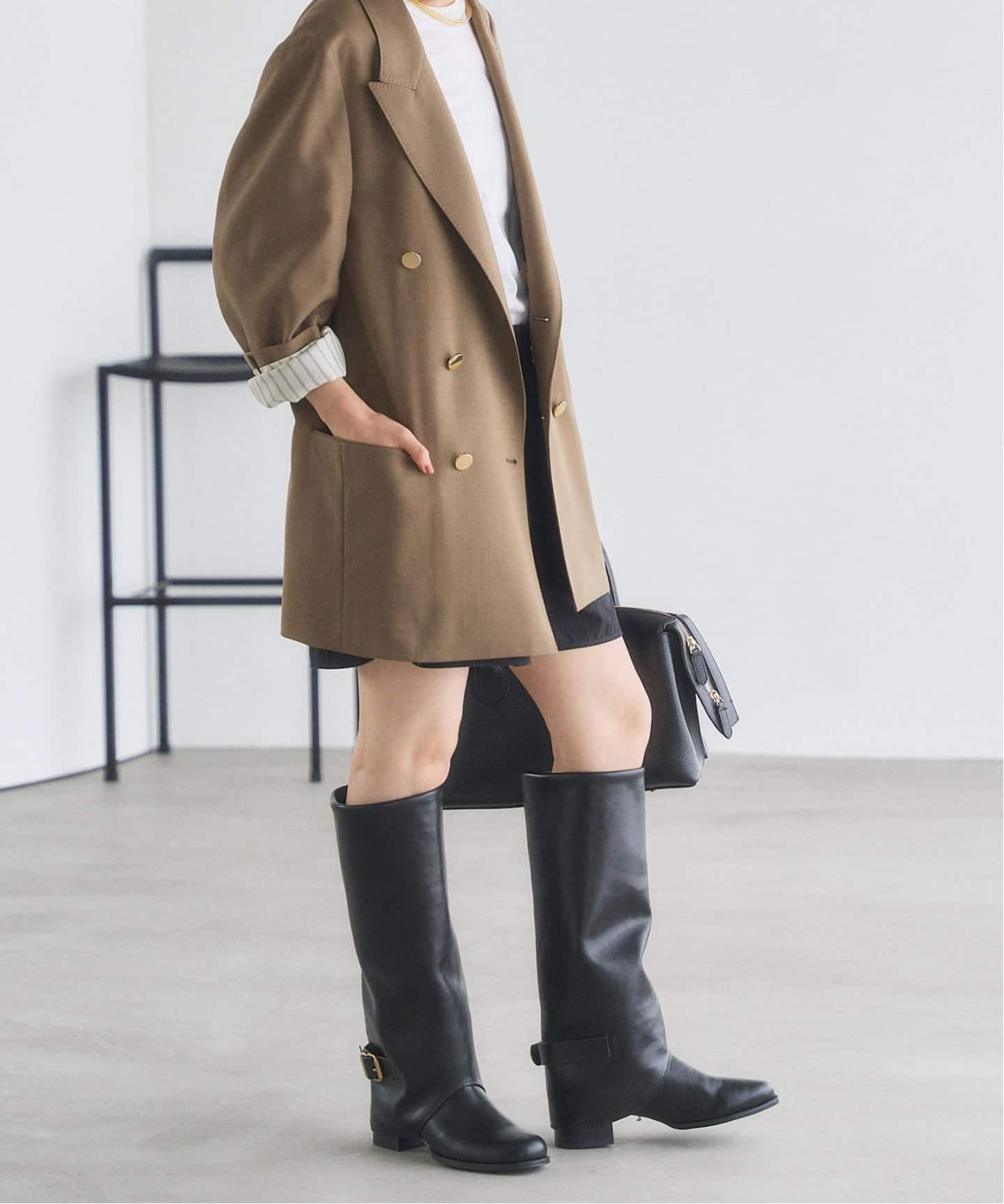 追加2》5cmワイドシャフトカバーブーツ（ロングブーツ）｜LE TALON（ル