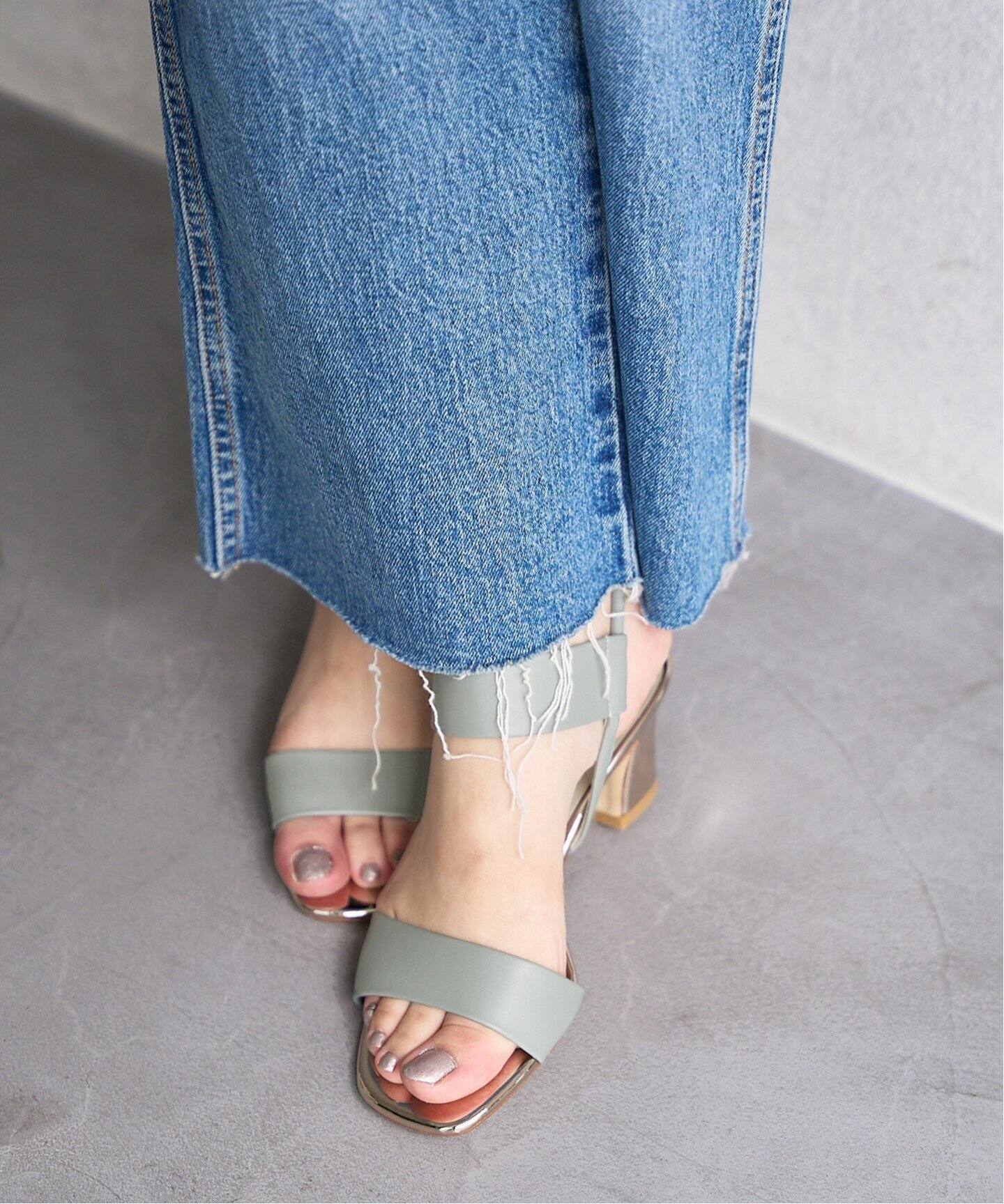 ルタロン　6cmゴムストラップサンダル LE TALON｜6cmゴムストラップサンダル | Rakuten Fashion(楽天