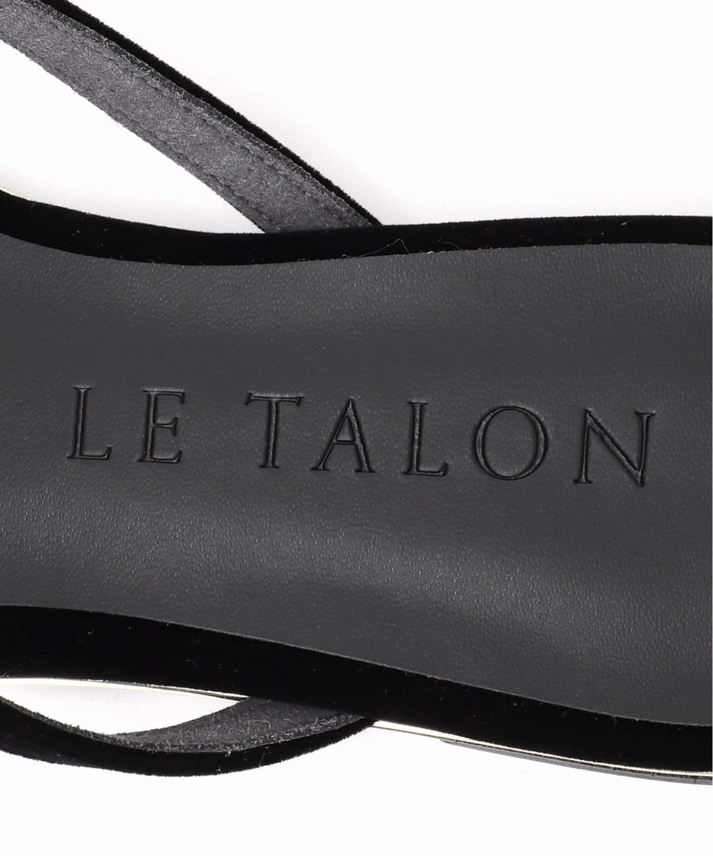 ベルベットトングサンダル（サンダル）｜LE TALON（ル タロン