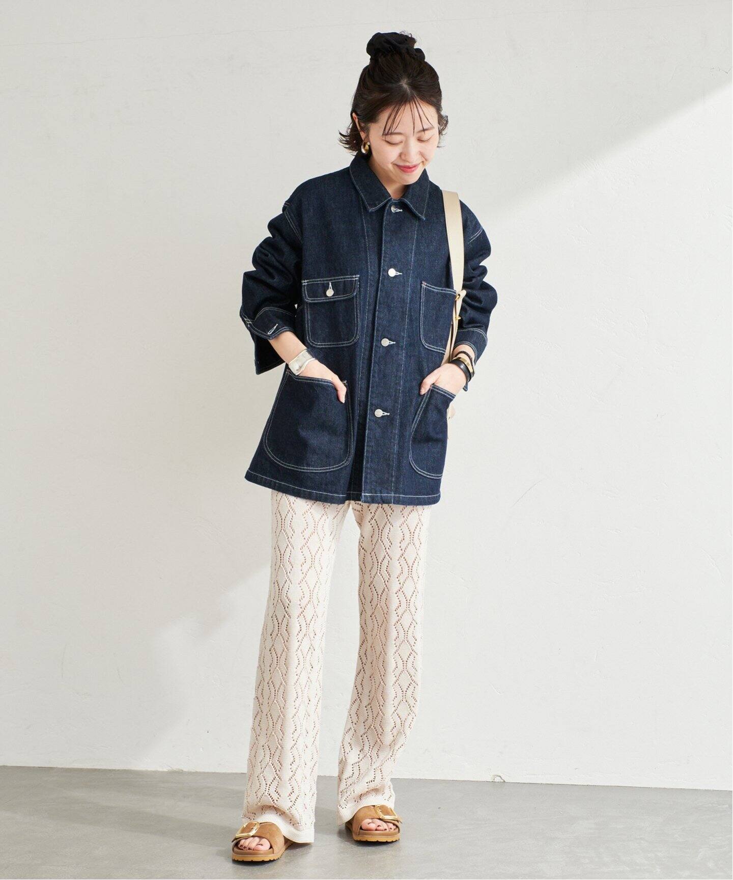 レザーバックルスライダーサンダル（サンダル）｜LE TALON（ル タロン