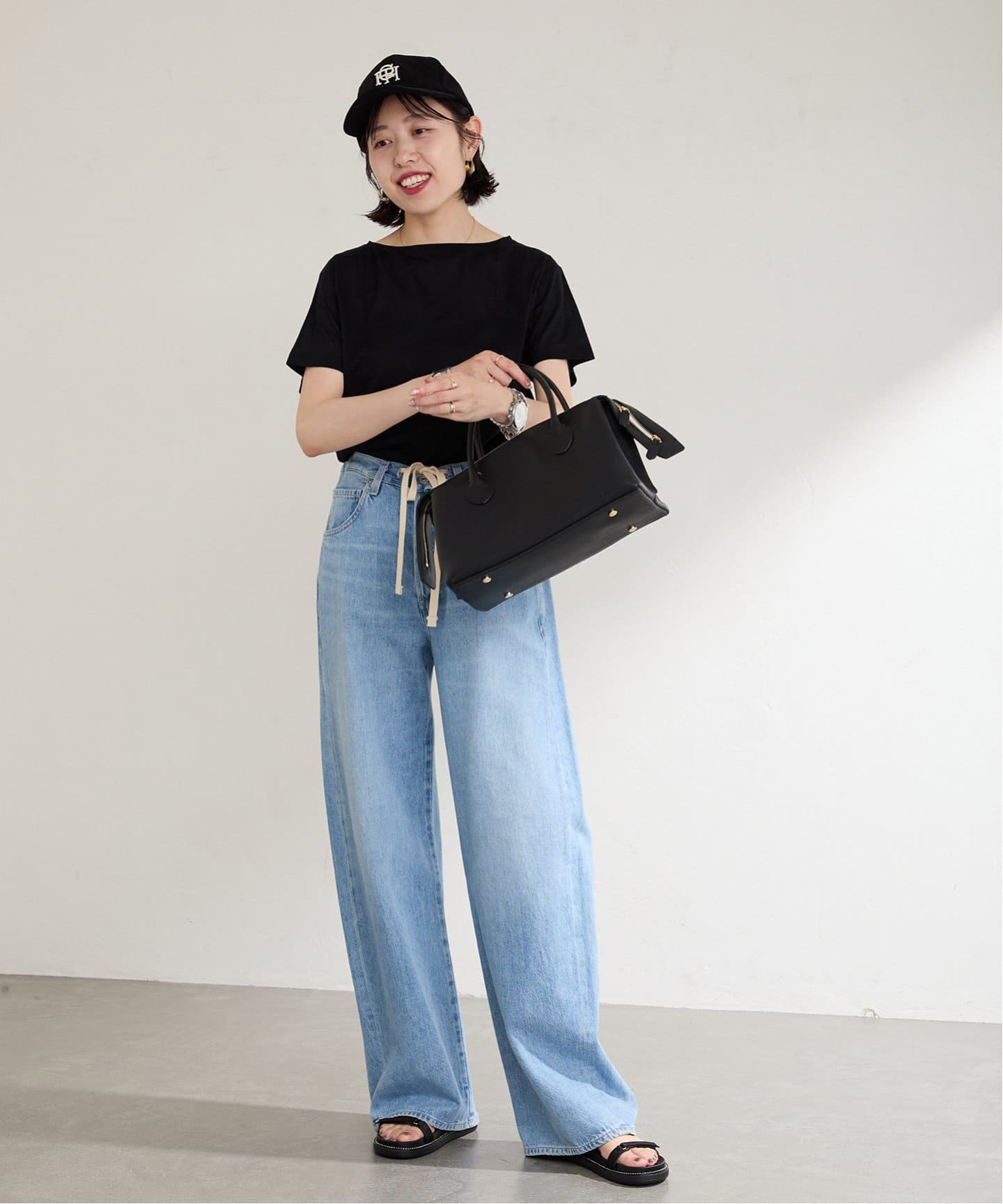 LE TALON ジェムピースサンダル　ブラック　L 追加》ジェムピースサンダル（サンダル）｜LE TALON（ル タロン）の