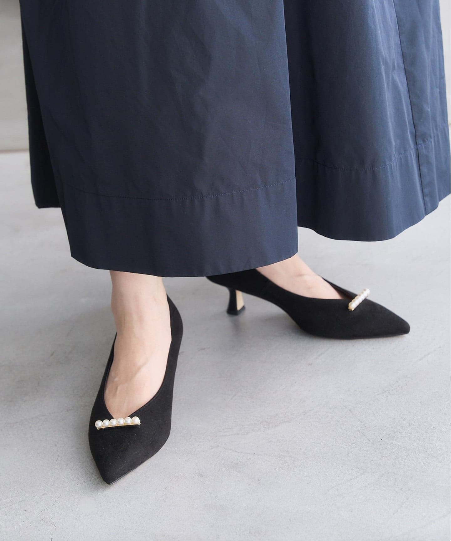 追加》5cmパールラインパンプス（パンプス）｜LE TALON（ル タロン）の