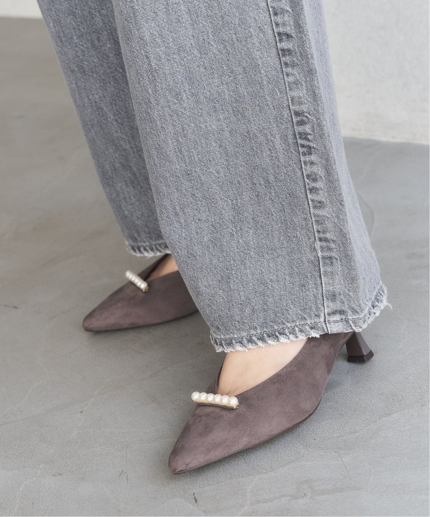 追加》5cmパールラインパンプス（パンプス）｜LE TALON（ル タロン）の