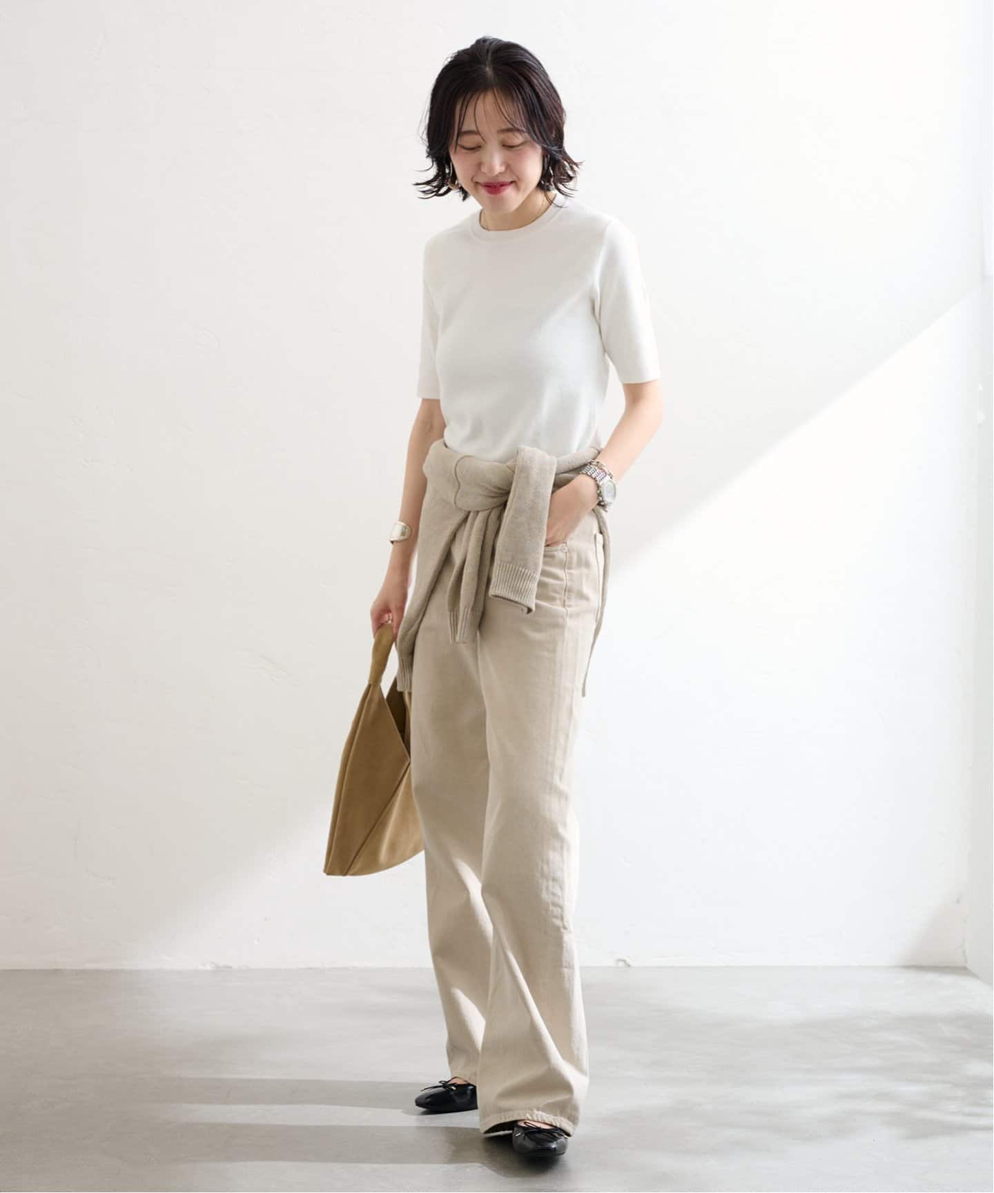 3.5cmスクエアバレエパンプス（パンプス）｜LE TALON（ル タロン）の