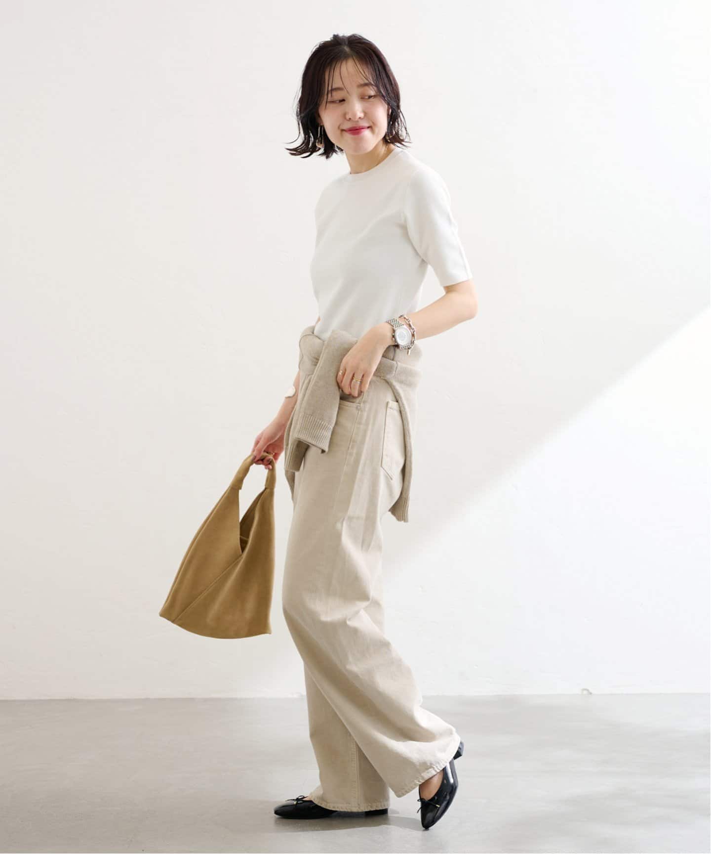 3.5cmスクエアバレエパンプス（パンプス）｜LE TALON（ル タロン