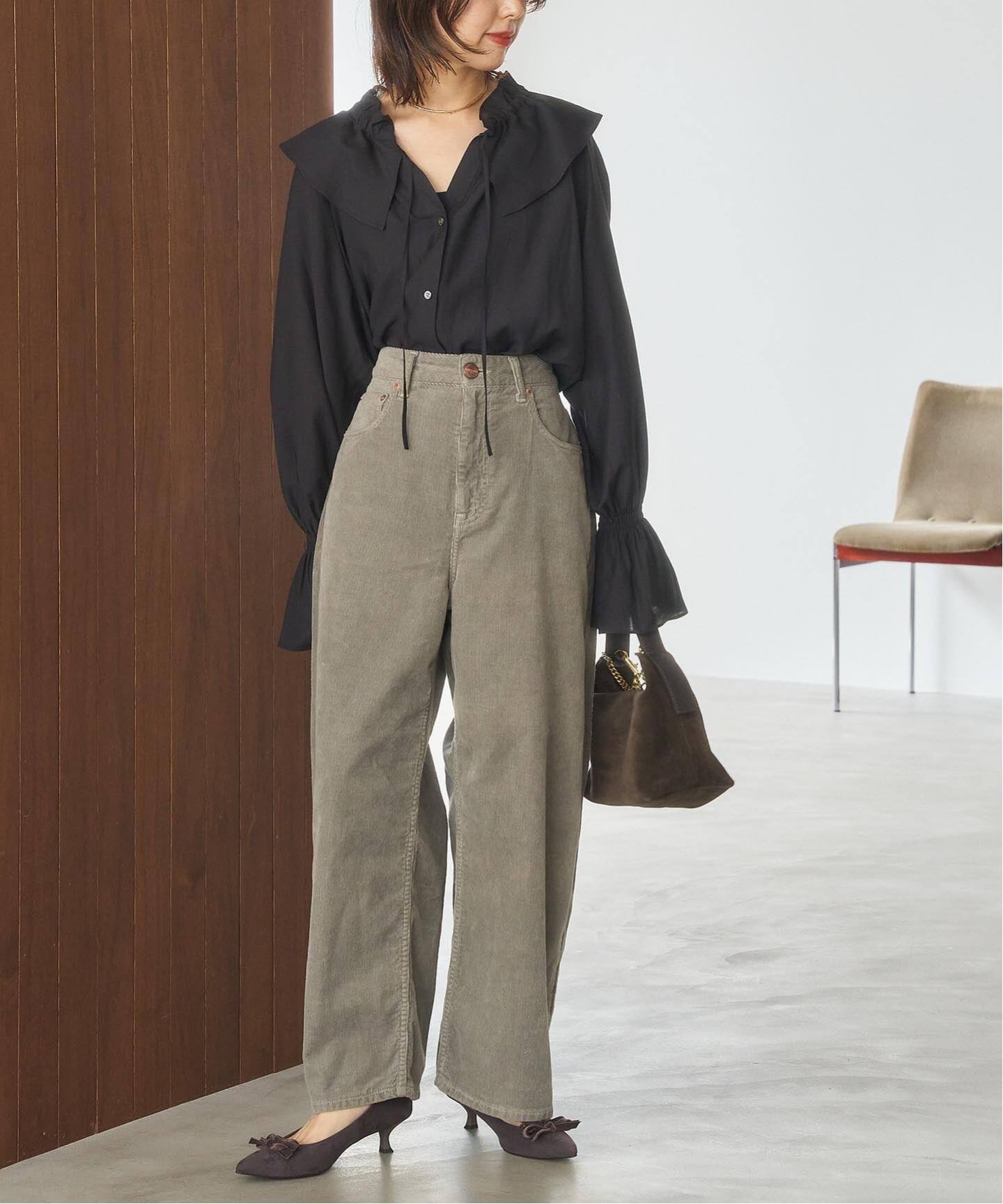 りの✧新品✧ ルタロン 5cm ポインテッドクロスリボンパンプス 追加5》4.5cmポインテッドプレートリボンパンプス（パンプス