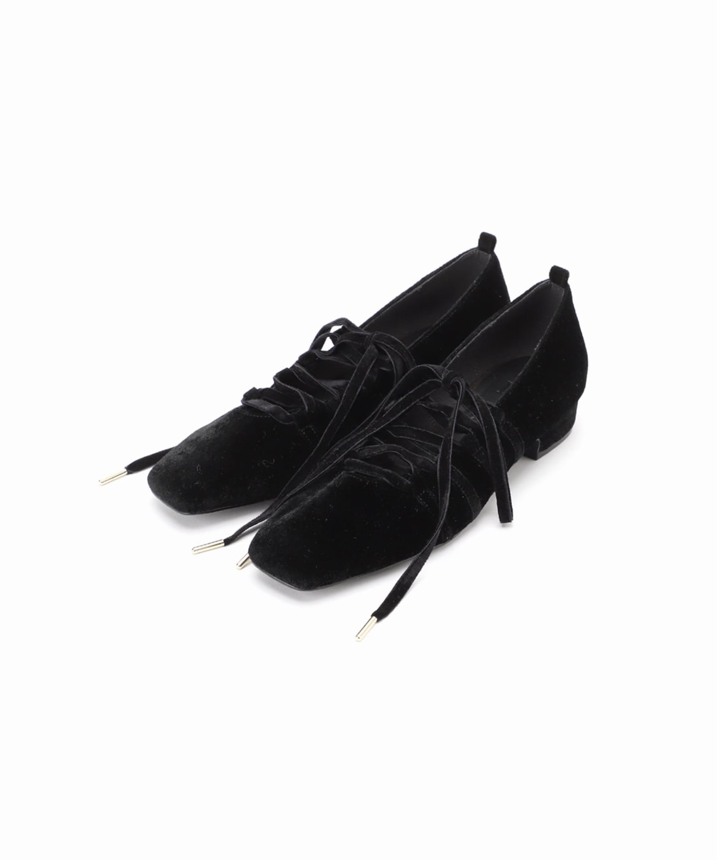 追加》3cmスクエアレースアップパンプス（パンプス）｜LE TALON（ル