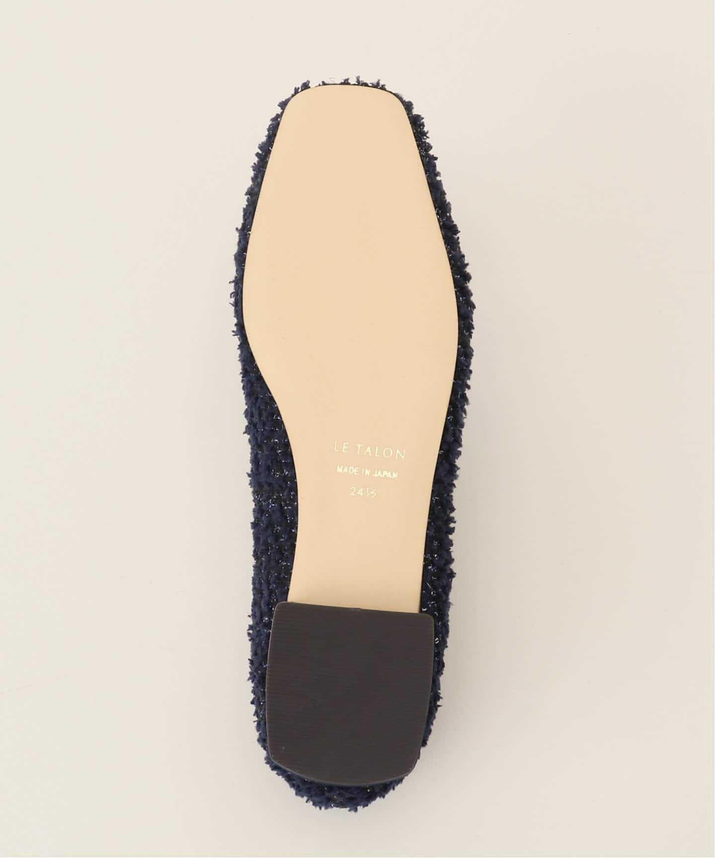 スクエアツイードフラット（バレエシューズ）｜LE TALON（ル タロン