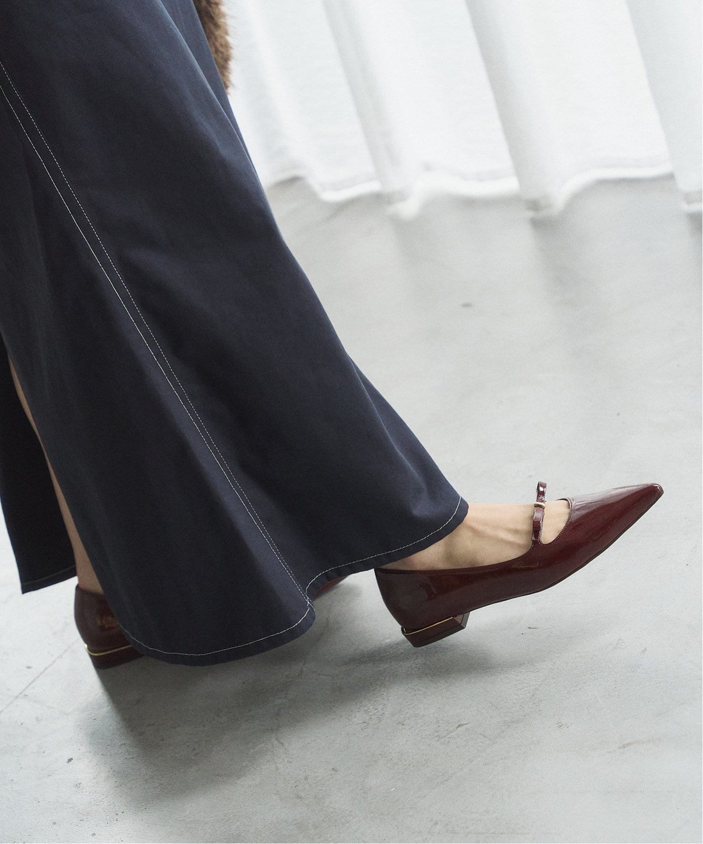 LE TALON ルタロン リボンフラットシューズ ネイビー 25パンプス LE TALON｜NEW ARRIVAL｜LE TALON（ルタロン）｜ブログ