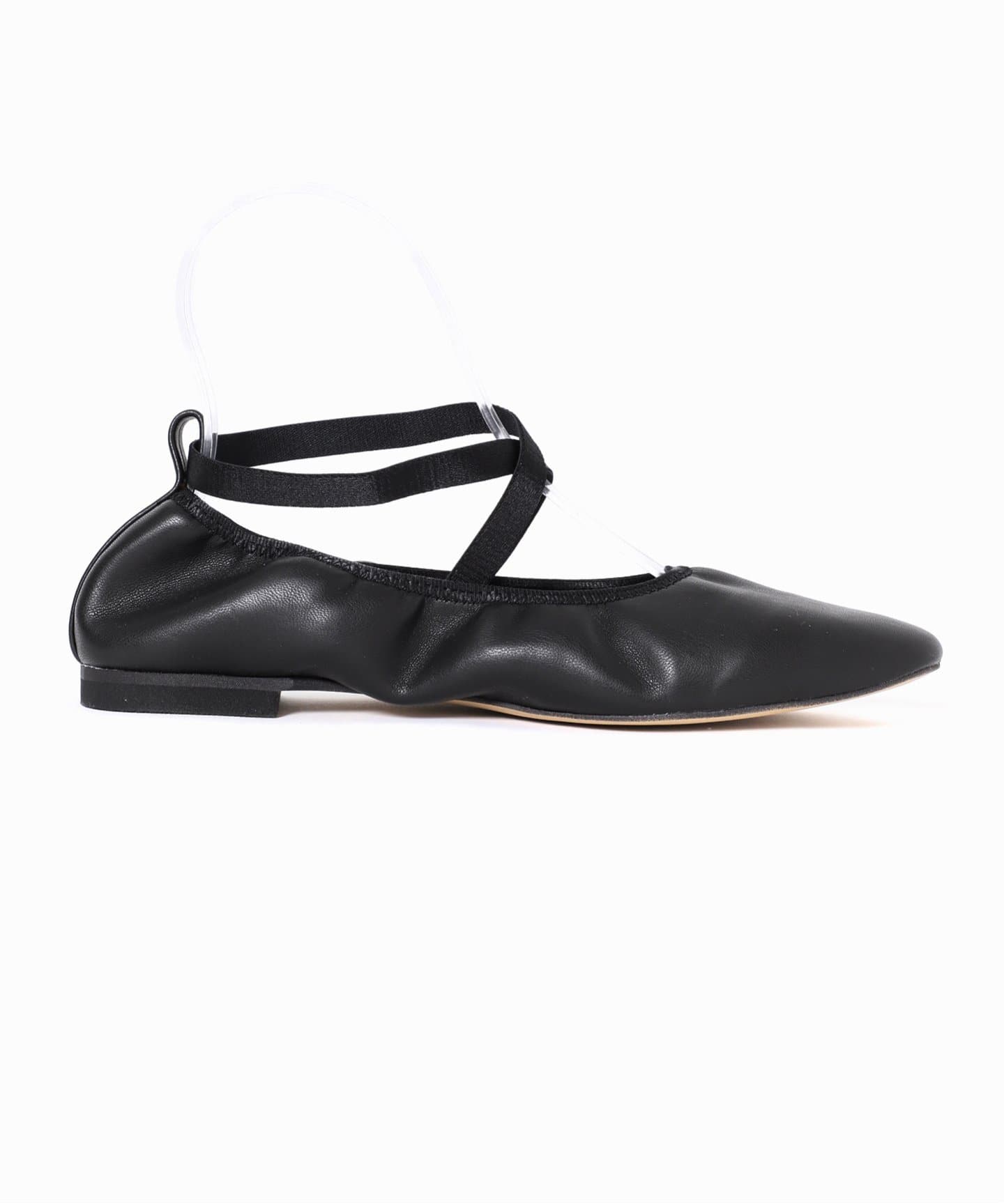 【新品】LE TALON ブラック フラットシューズ 24.5 オペラフラット（フラットシューズ）｜LE TALON（ル タロン）の
