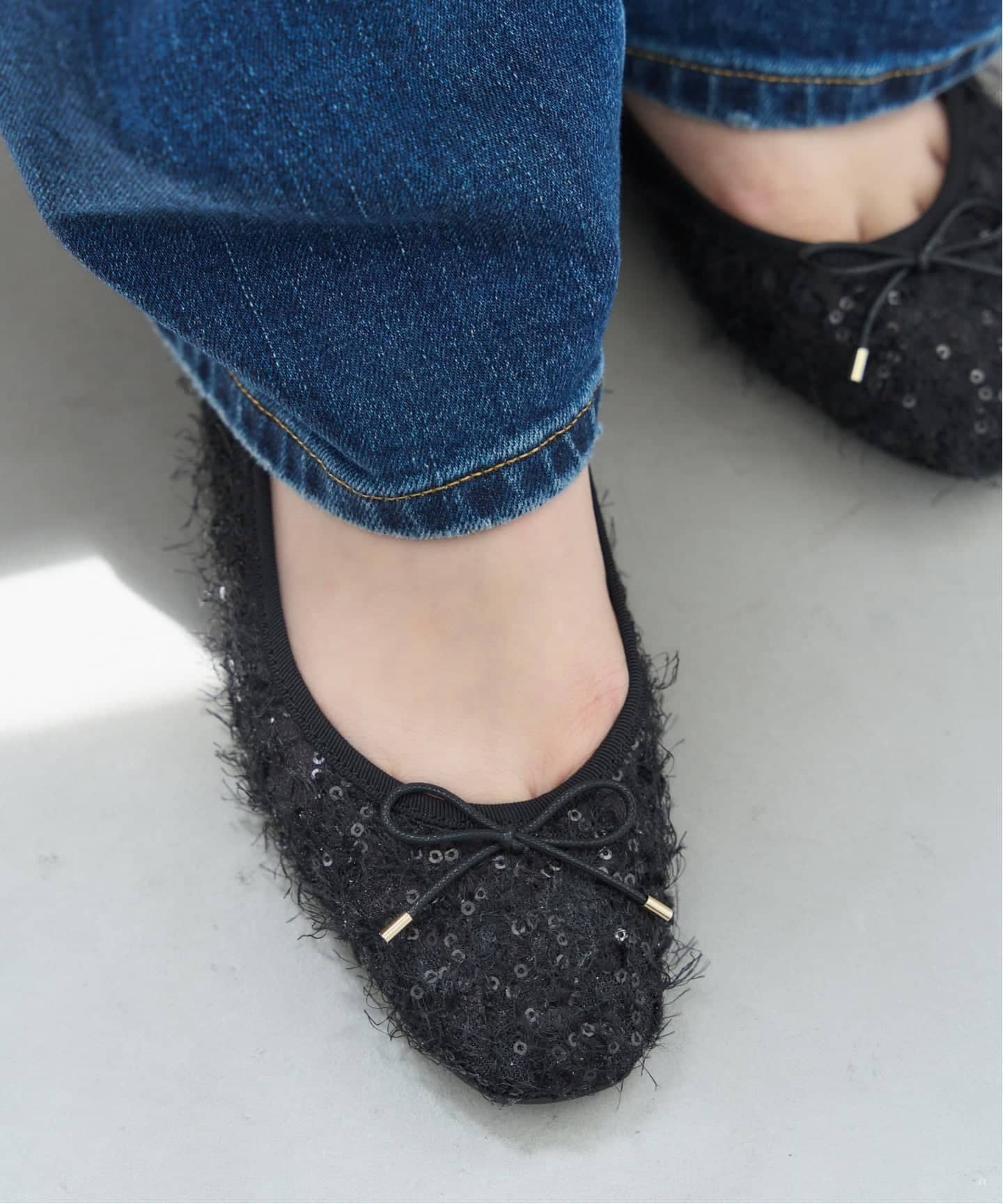 フリンジスパンコールバレエ（バレエシューズ）｜LE TALON（ル タロン