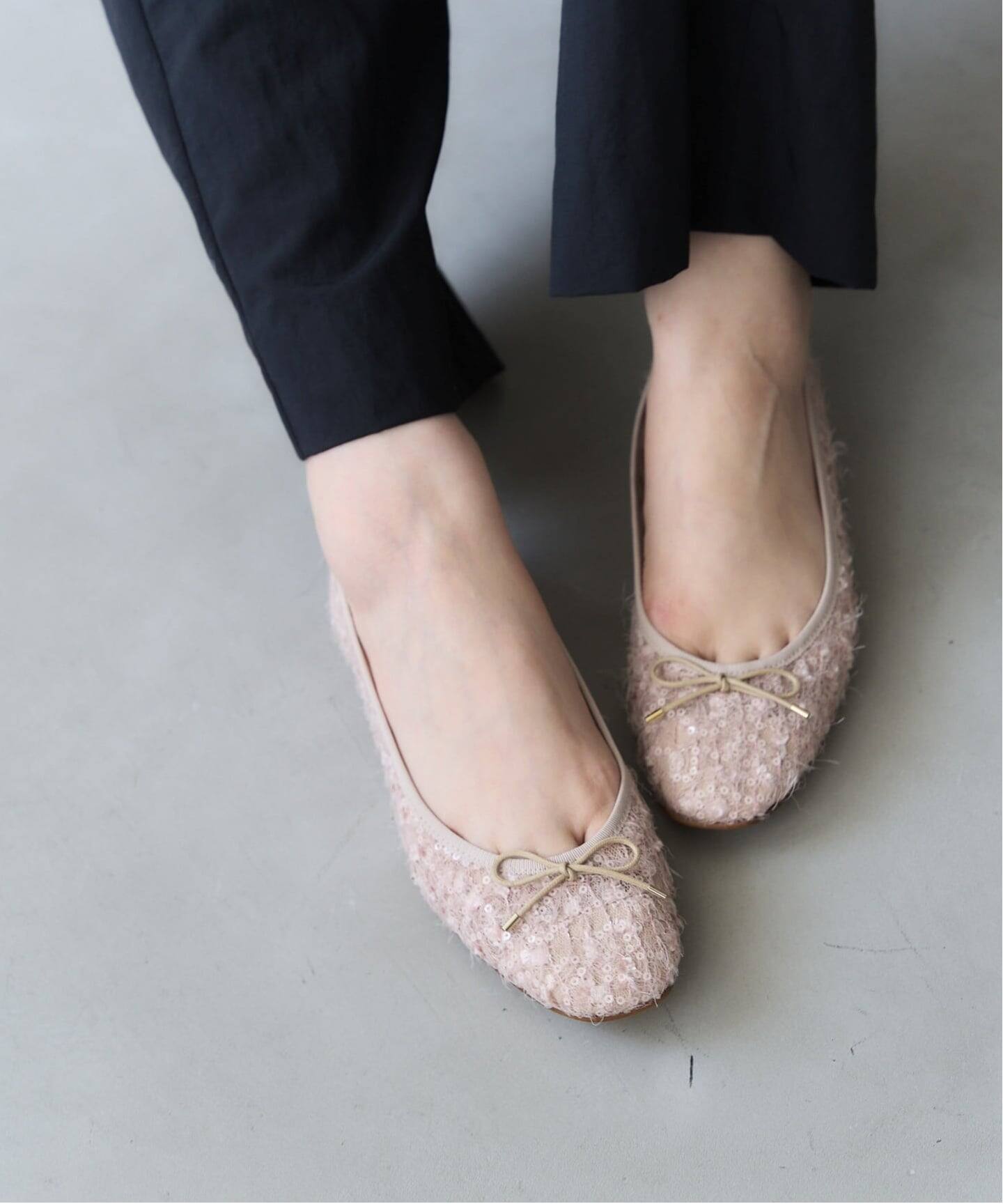 フリンジスパンコールバレエ（バレエシューズ）｜LE TALON（ル タロン